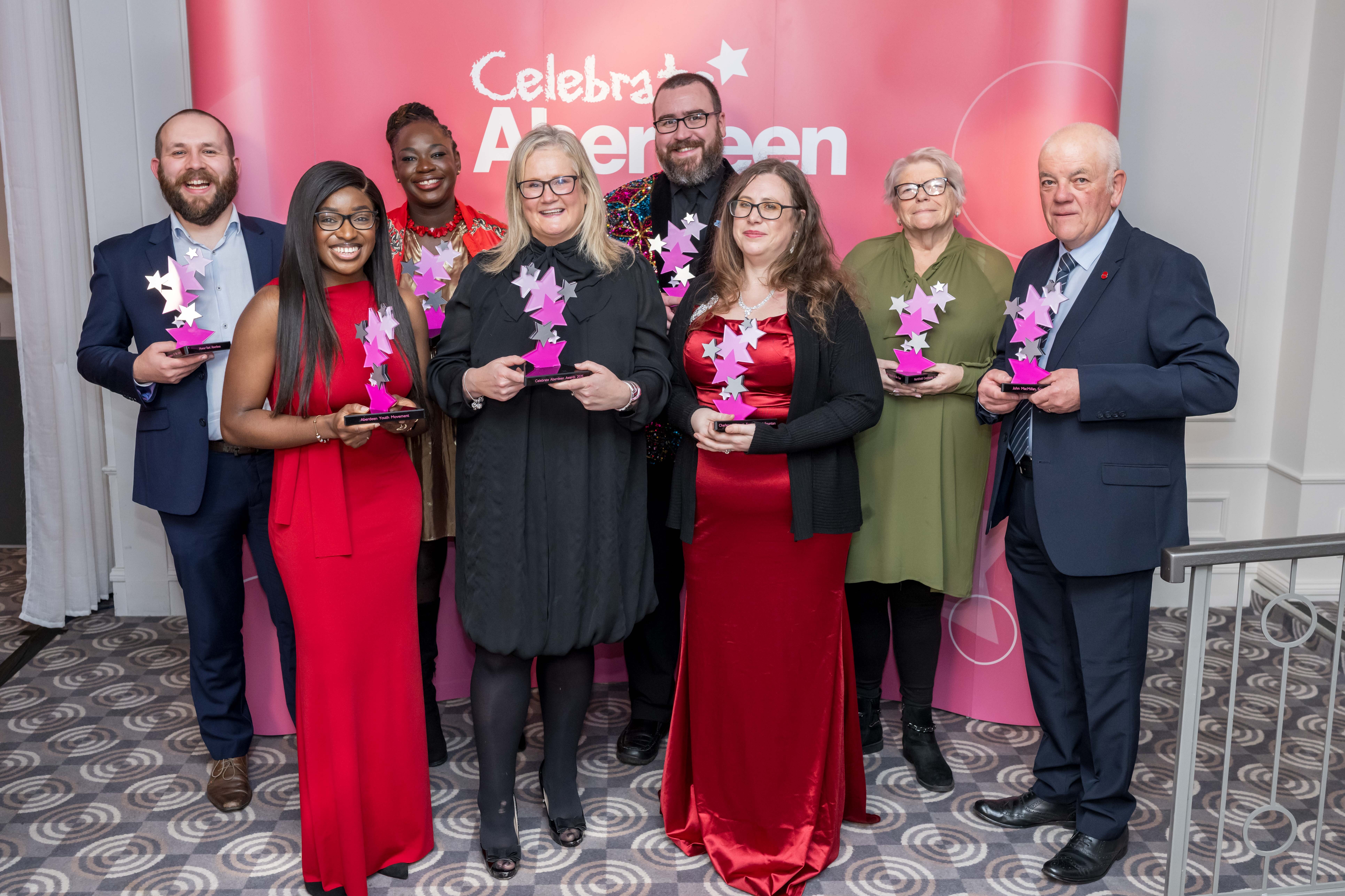 Lifetime achievement award for Celebrate Aberdeen founder, Morven Mackenzie, welcomed by Aberdeen Inspired