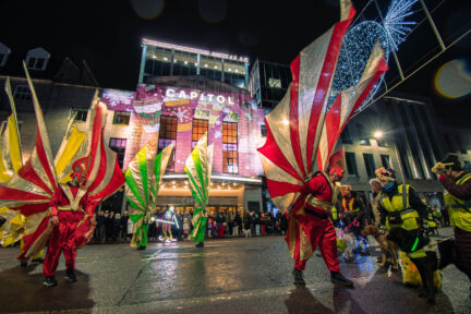 Brewed Bright: The Costa Christmas Illumination