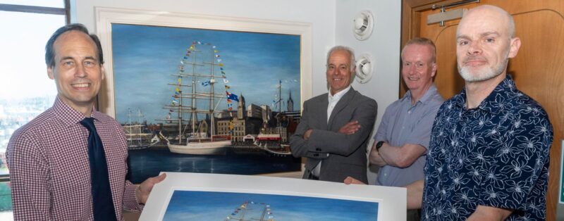 Tall Ship Painting