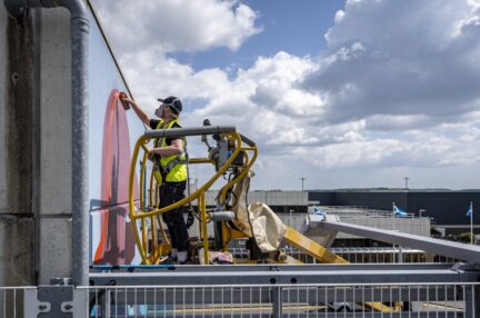 Revealed: The first mural of Nuart Aberdeen 2026 in the heart of the University of Aberdeen campus