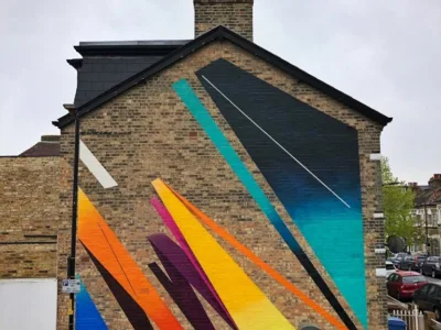 REMI ROUGH East Dulwich mural 2021