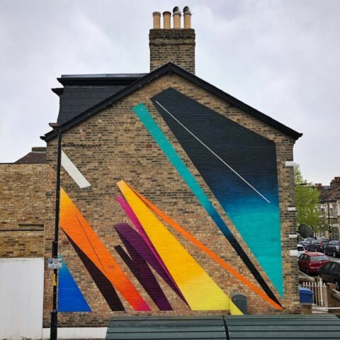 REMI ROUGH East Dulwich mural 2021