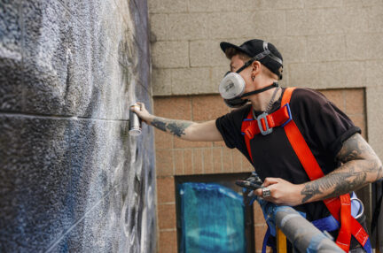 Volunteers urged to join Nuart Aberdeen ‘army’ as Finnies add sparkle to Scotland’s national street art festival