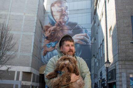 BBC smash hit The Traitors inspire city students to recreate iconic Nuart Aberdeen murals