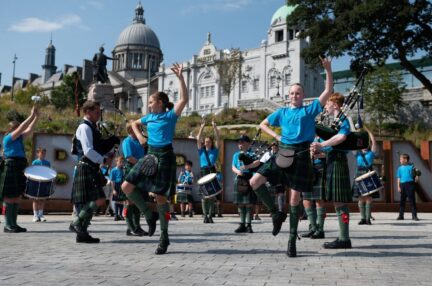 Granite City will have a Highland Fling to kick off the World Cup and Aberdeen Inspired’s Paint The Town Tartan campaign