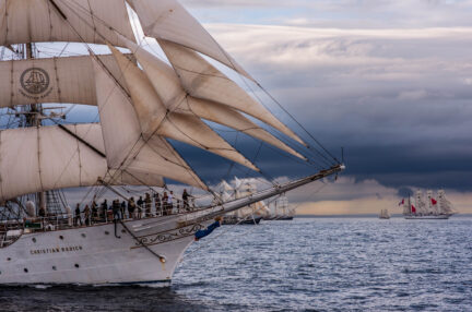 Tall Ships Aberdeen sails away with prestigious prize for boosting young sail trainees
