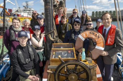 First group of north-east Tall Ships trainees set sail from Aberdeen for adventure of a lifetime