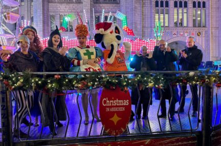 Granite City's festive celebrations begin with glittering Aberdeen Christmas Village opening
