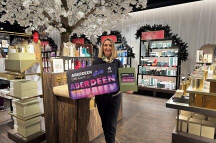 Aberdeen City Centre Great Gift Card Giveaway offers early Christmas present to lucky winners – and a boost for local shops and traders