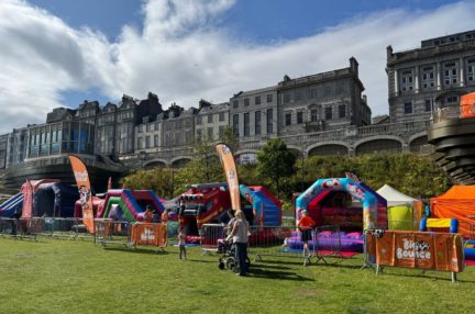 Big Bounce springs into action for fantastic weekend of family fun – and supporting Charlie House - in heart of Aberdeen