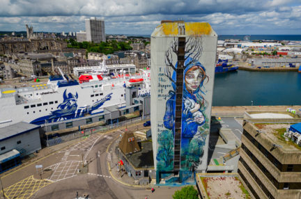 STUNNING VIDEO RELIVES THE MAGIC OF NUART ABERDEEN 2024 – AS VISITORS GIVE STREET ART FESTIVAL HUGE VOTE OF APPROVAL