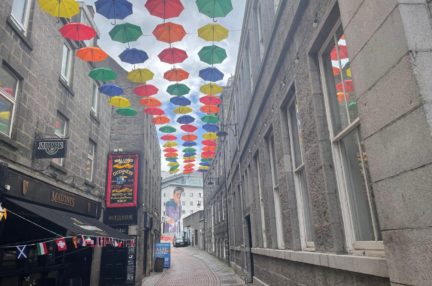 Look back as Aberdeen's popular Umbrella Project to celebrate neurodiversity is folded away for winter