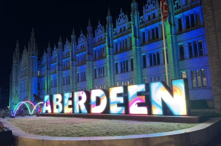 Aberdeen has its name in lights thanks to Spectra