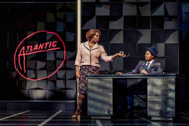 Carly Mercedes Dyer as Faye Treadwell and Miles Anthony Daley as George Treadwell 1