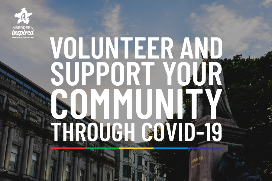Volunteer and support your community through COVID-19