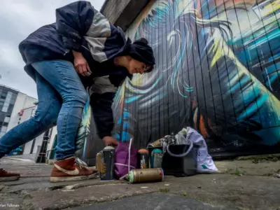 Photo Brian Tallman Artist Alice Pasquini April 13 2017 4896 x 3264 DSF5452
